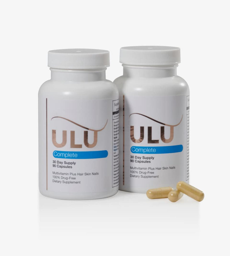 Complete Multivitamin for Men & Women - Hair, Nails and Skin Vitamins for Women - Biotin, Collagen, Keratin, & More - 180 Capsules (60-Day Supply) 60 Day Supply - 180 Capsules
