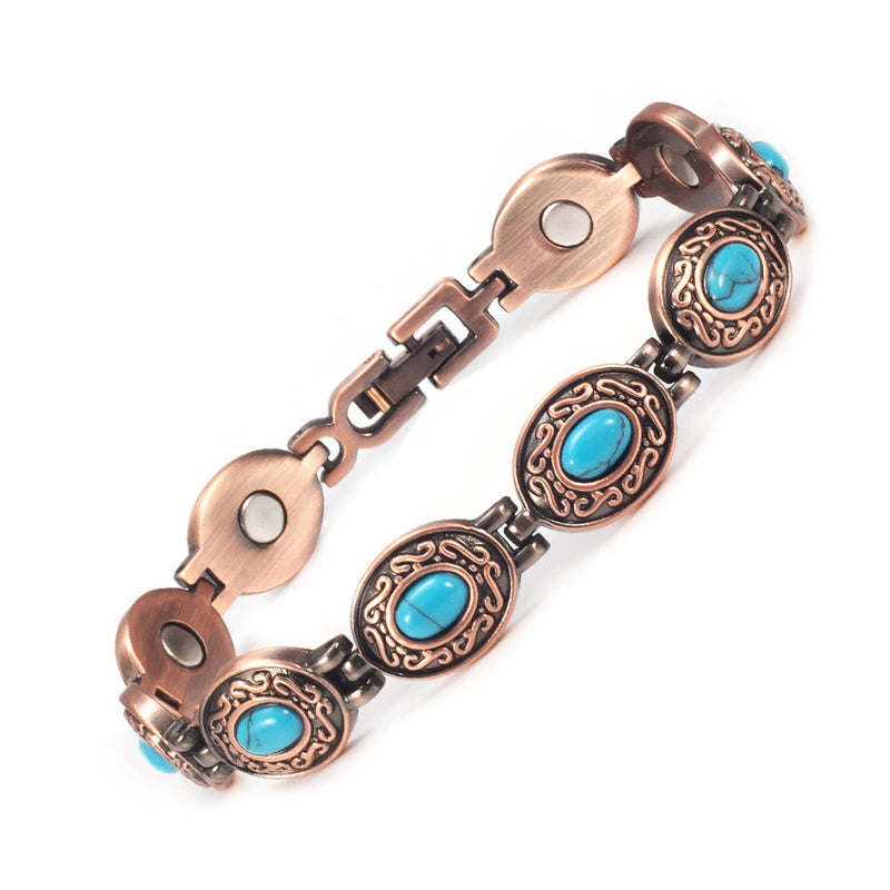 [Australia] - Copper Bracelet for Women, Magnetic Jewelry with Magnet 