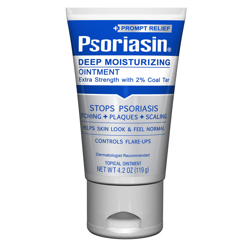 [Australia] - Psoriasin Deep Moisturizing Ointment - 2% Coal Tar - Stops Psoriasis Itching, Scaling, Redness - 4.2 oz 4.2 Ounce (Pack of 1) 