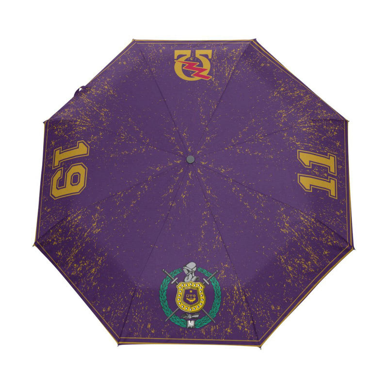 Bad Bananas BBGreek Omega Psi Phi Fraternity Paraphernalia - Official Vendor - Umbrella Collection shield-1911