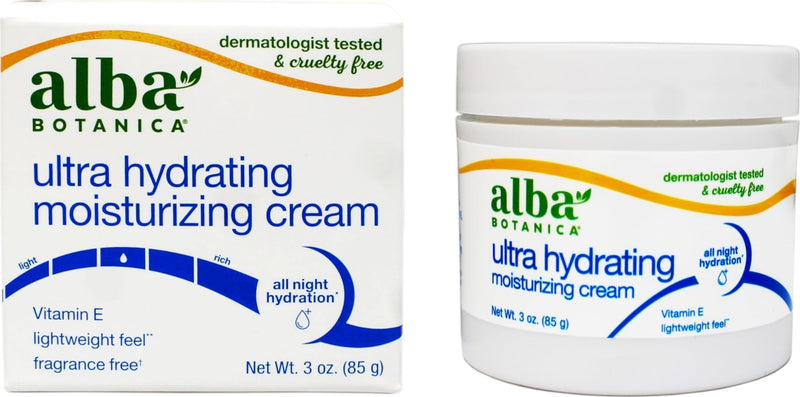 Alba Botanica Hawaiian Moisture Cream Smoothing Jasmine and Vitamin E - 3 oz