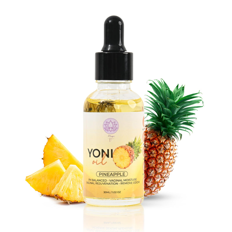 [Australia] - Magic V Yoni Oil for Women ‚Äì Organic Feminine Care Vaginal Moisturizer, pH Balance & Odor Control, Soothes Ingrown Hair & Razor Bumps ‚Äì Pineapple Scent 