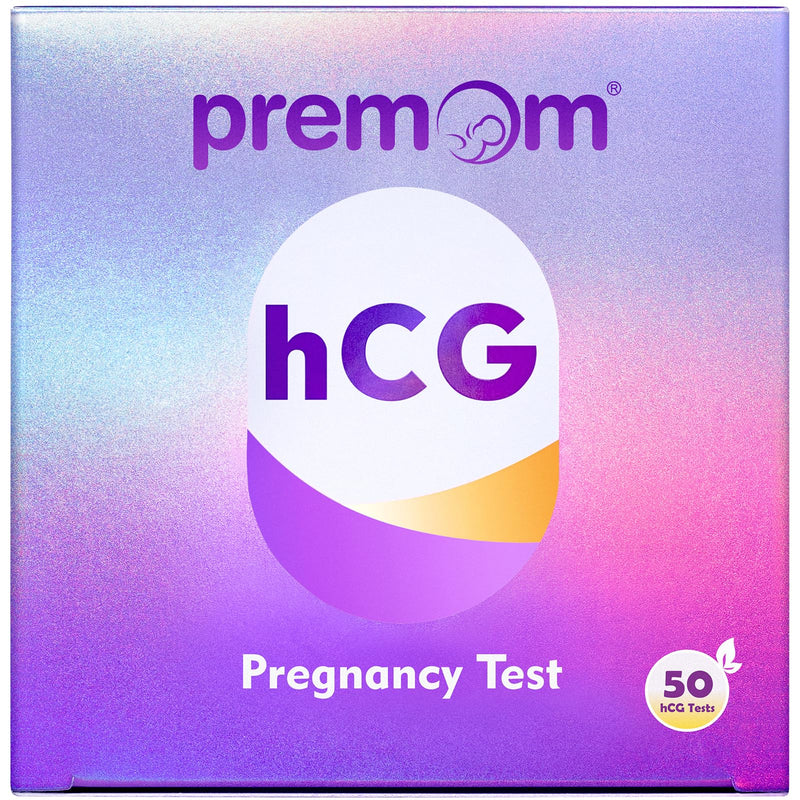 [Australia] - Premom Pregnancy Test Strips - Early Detection Pregnancy Test Kit Powered by Premom Ovulation Predictor APP (50 Count) 