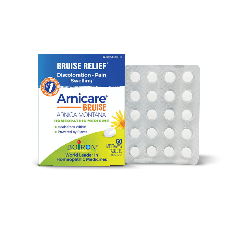 [Australia] - Boiron Arnicare Bruise for Relief of Pain or Swelling from Injuries, and Discoloration of Bruises - 60 Tablets Medication 