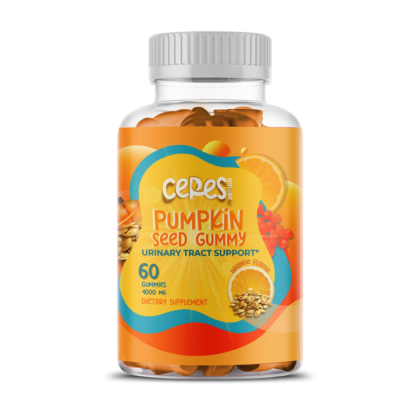 [Australia] - Pumpkin Seed Oil Gummies 4,000 mg for Hair Growth, Urinary Tract Support, Bladder Control Supplement, Younger Looking Skin & Face, Rich in Omega 3, Omega 6 & Essential Fatty Acids‚Äì Sugar-Free! 1 