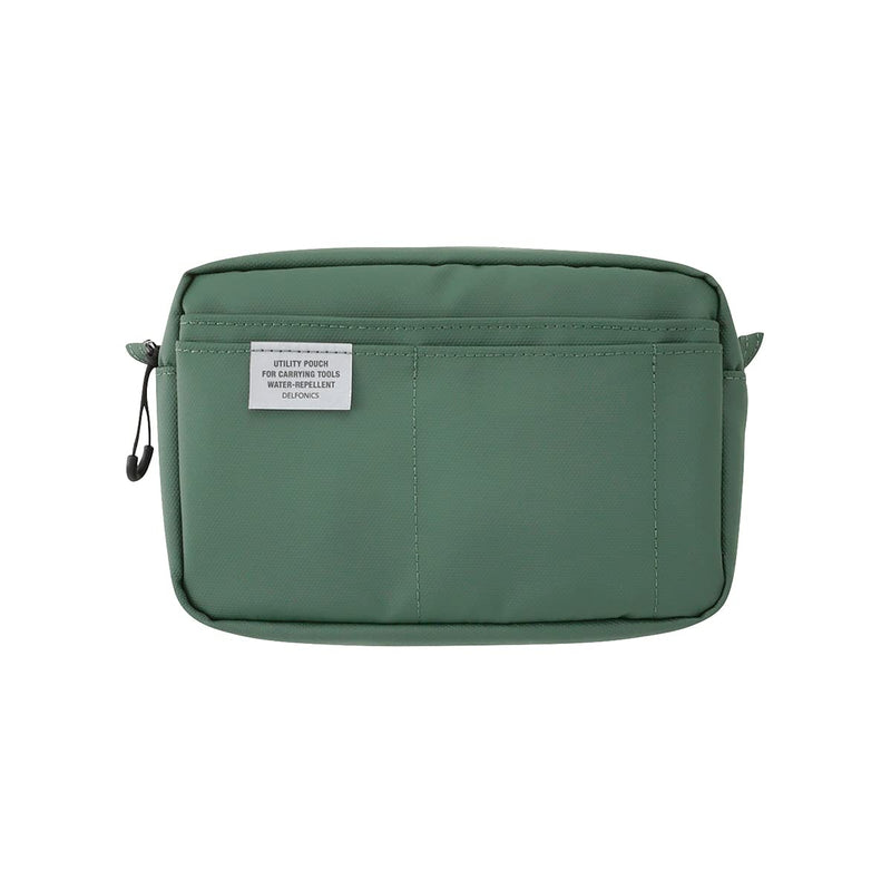 Delfonics Water Repellent Inner Carrying Case: 7-1/2 in. x 5-1/2 in. (Dark Green) / small