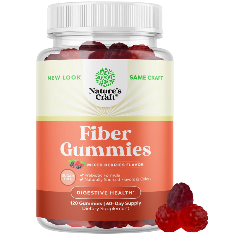 [Australia] - Sugar Free Fiber Gummies for Adults - High Fiber Supplement Gummies Vitamins for Adults with Prebiotic Soluble Chicory Root for Immunity and Digestive Support - Non GMO Halal Vegan Kosher Gluten Free 