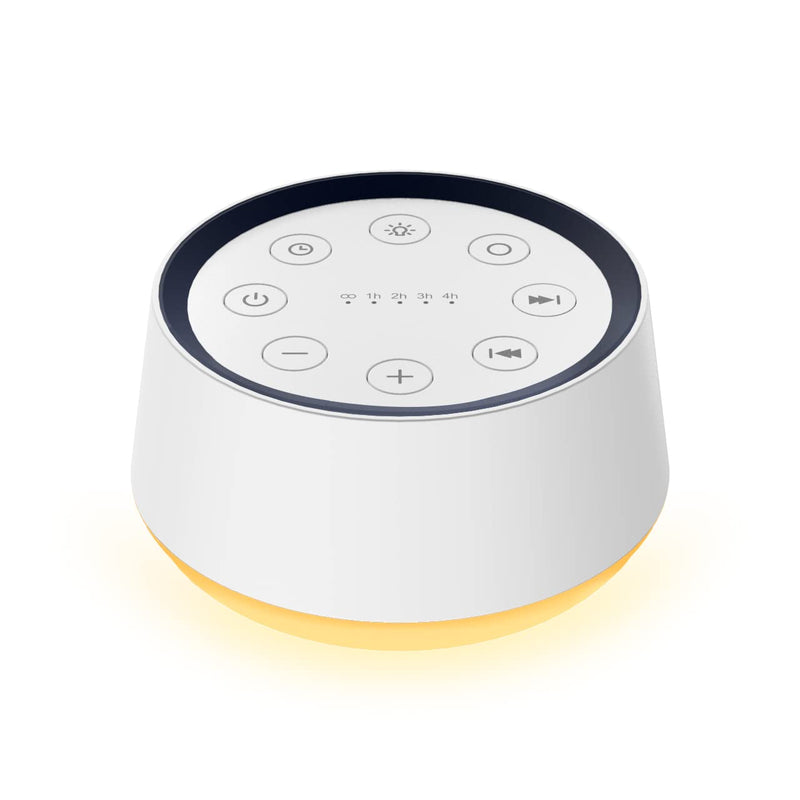 [Australia] - Brown Noise Sound Machine with 30 Soothing Sounds 12 Colors Night Light White Noise Machine for Adults Baby Kids Sleep Machines Memory Function 36 Volume Levels 5 Timers for Home Office Travel 