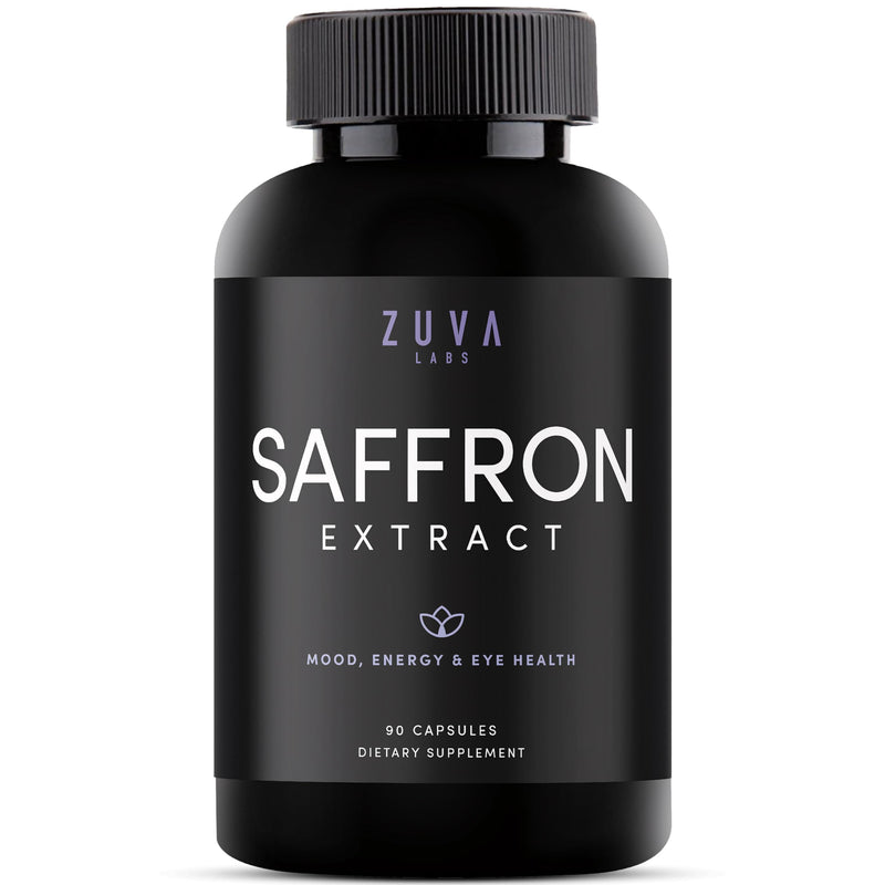 [Australia] - Saffron Supplements - 100% Pure Saffron Extract Mood Enhancer for Women and Men. Saffron Supplement with 90 Servings. Saffron Capsules for Eye Health 