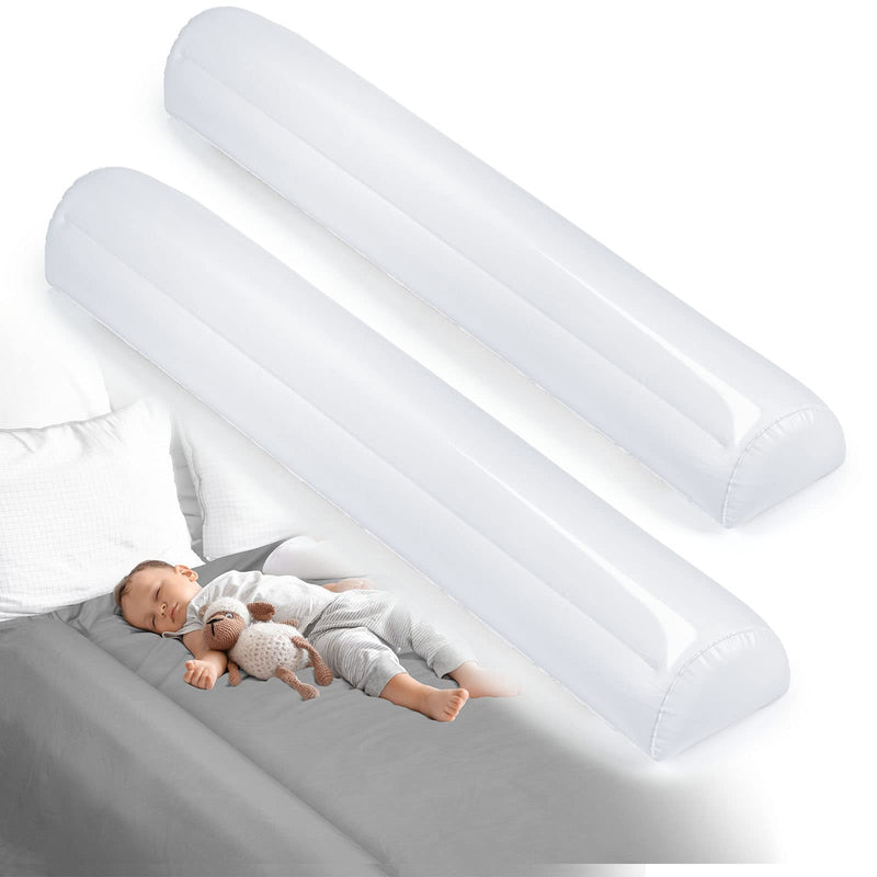 [Australia] - [2-Pack] Travel Bed Rails for Toddlers | Inflatable Bed Rails, Blow up Bed Rails for Kids | Toddler Bed Guard Rail for Full, Queen, King Size Beds | Portable Bed Rail for Home, Hotel Travel 