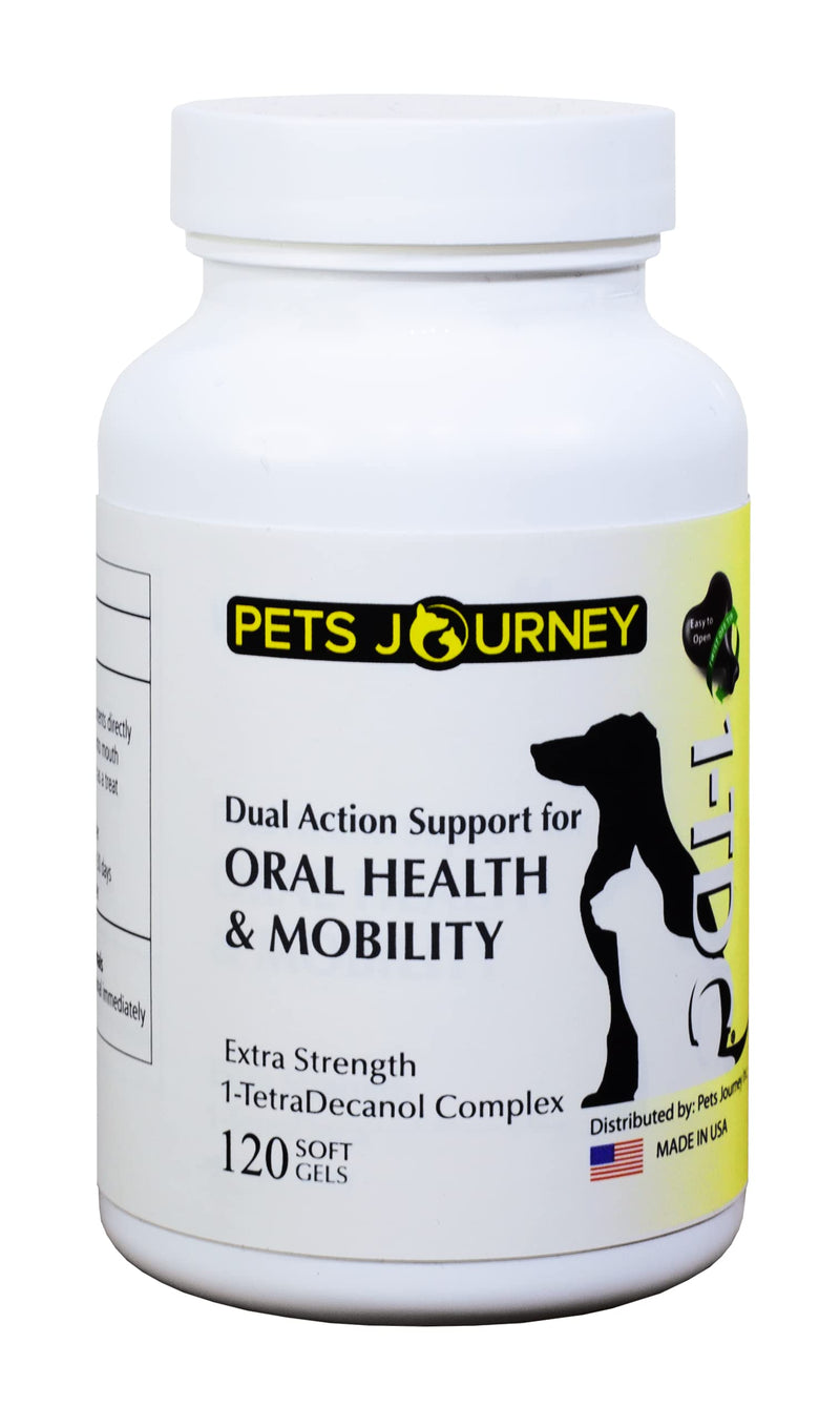 1-TDC Dual Action Support for Oral Health & Mobility (120 ct) 120 ct - PawsPlanet Australia