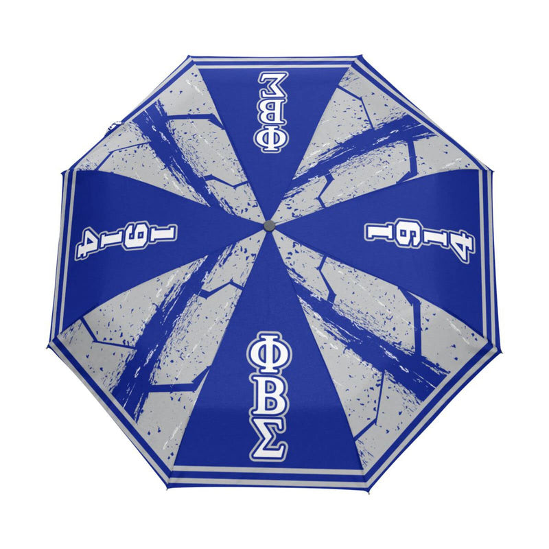Phi Beta Sigma Fraternity Paraphernalia - Official Vendor - Umbrella - Collection greek-letters