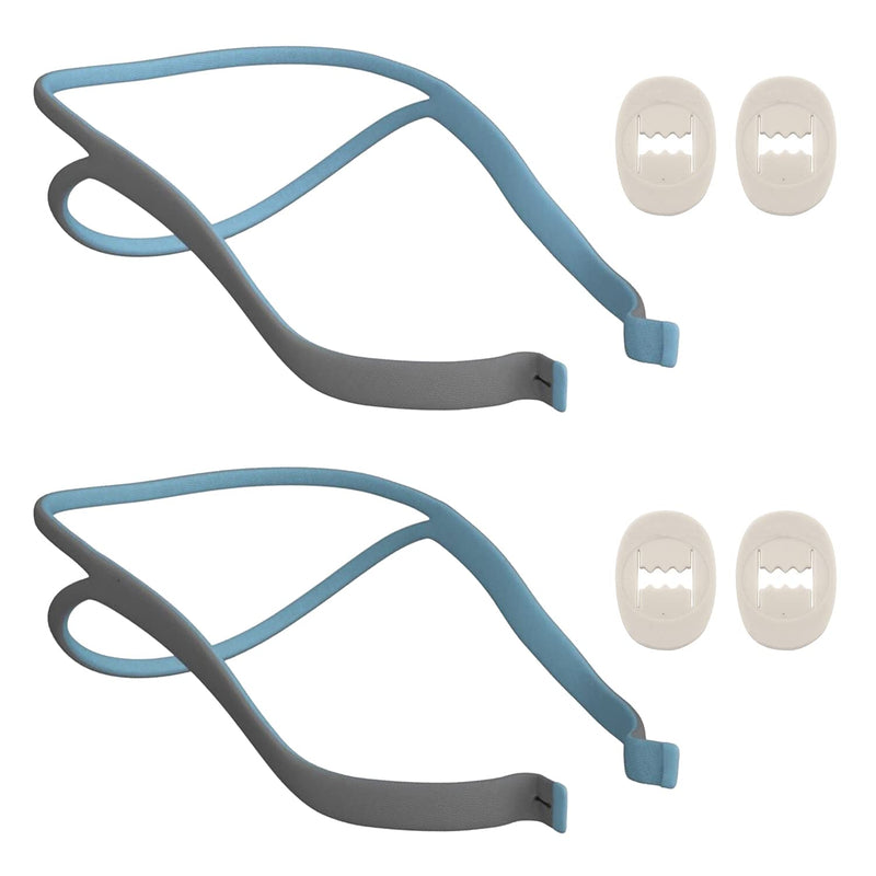 [Australia] - Resmed Airfit P10 Headgear Strap, Replacement CPAP Headgear Compatible with Resmed Airfit P10, 2-Pack 