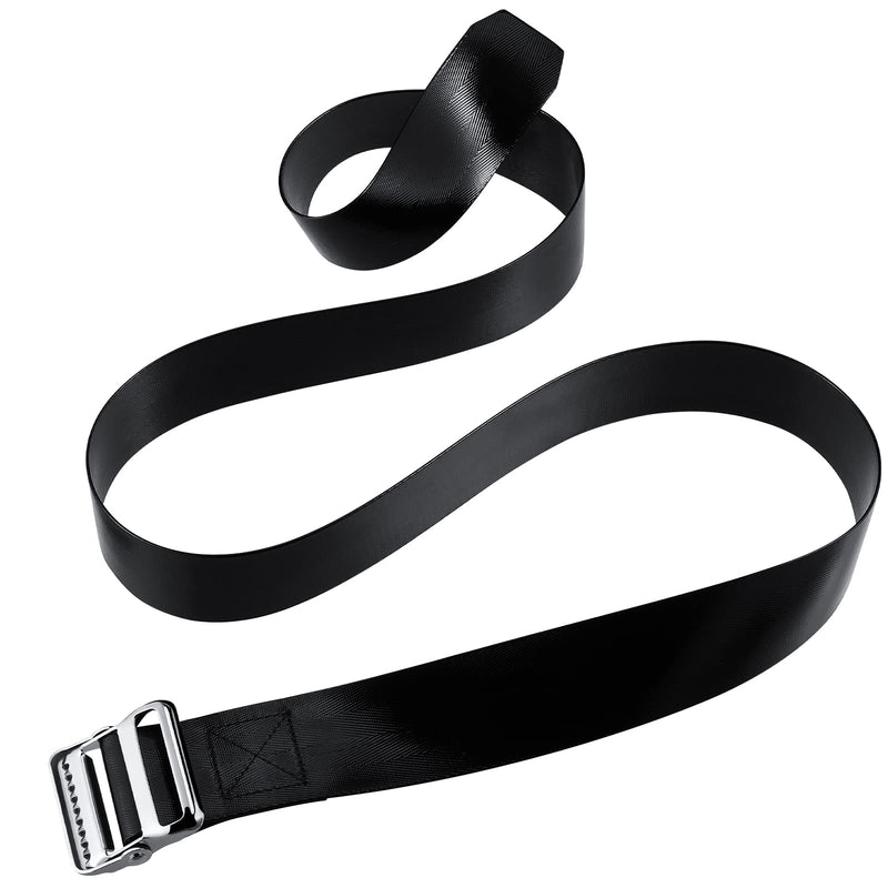 [Australia] - Vinyl Gait Belt Transfer Belt for Seniors Assist Device Gait Belt Safety Occupational Physical Therapy Gate Belt with Metal Buckle Handles for Elderly Pediatric Caregiver Nurse (72 Inch) 