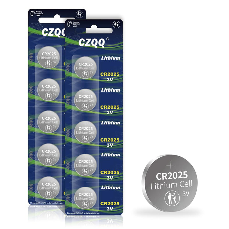 [Australia] - CR2025 Battery (10 pcs) 