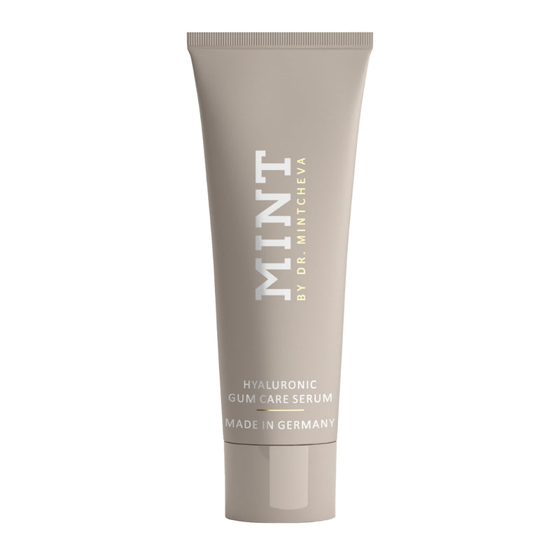 [Australia] - Mint Hyaluron Gum serum 75ml - Restorative Care for Stressed Gums - Against Bleeding Gums and Gum Recession - by Dr. Mintcheva 