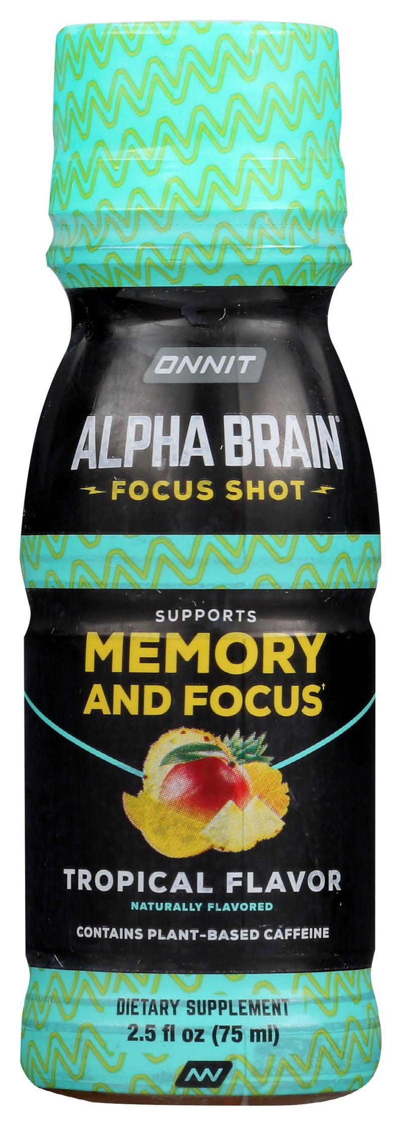 [Australia] - ONNIT LABS Alpha Brain Tropical Shot SGL, 2.5 FZ 