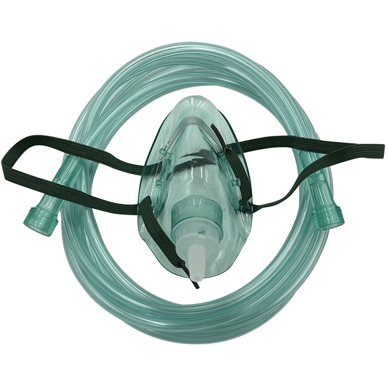 [Australia] - 1pk Pediatric Oxygen Mask w/6.8Ft Crush Resistant Tubing 1 Count (Pack of 1) 