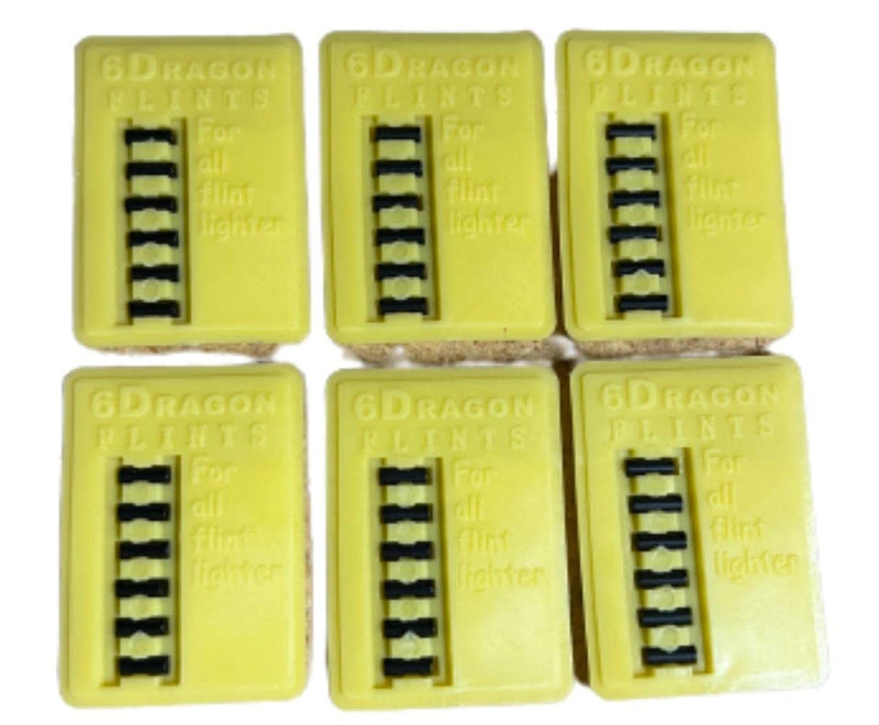 [Australia] - Dragon Universal Lighter Flints 6 x 6 = 36 Total 