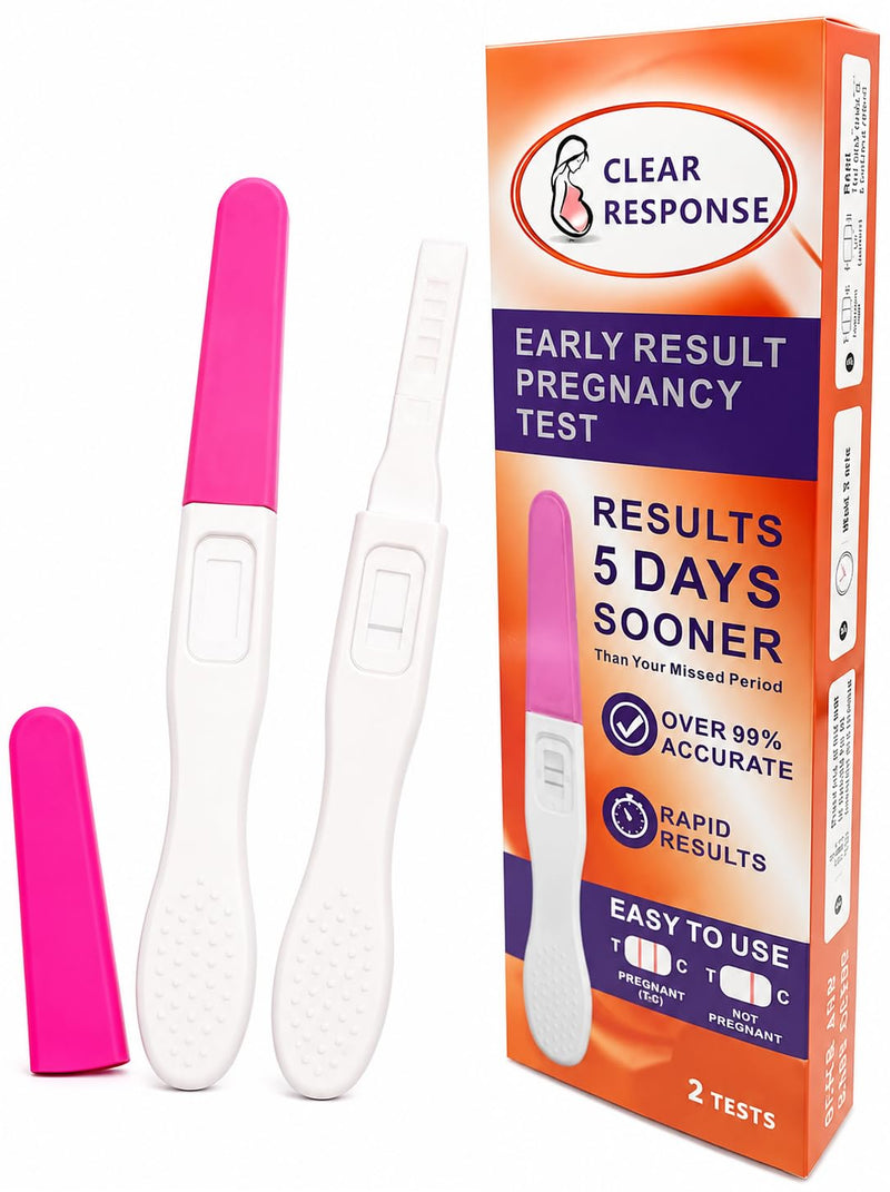 Fake Pregnancy Test Stick Always Turns Positive Pregnancy Test Stick Pregnancy Joke, 2 Pack Pink