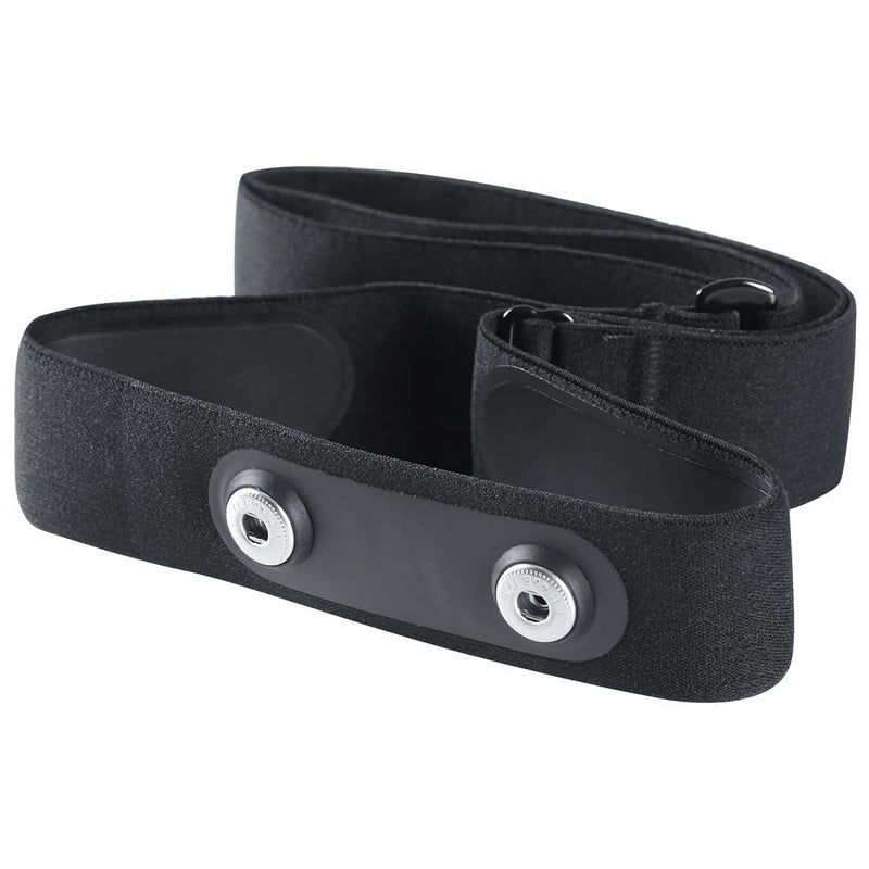 [Australia] - Heart Rate Monitor Pro Chest Strap Fits for Polar H10 H7 H1 Wahoo Tickr Garmin HRM Soft HR Sensor Medium Black 1 
