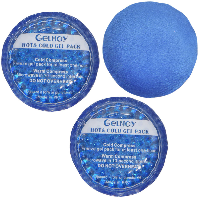 [Australia] - Ice Eye Patches for Puffy Eyes, Cooling Medical Eye Patch Pad Gel Pack Cover Eyepatch Cold Hot Therapy Eye Bags Dark Circles After Surgery Adult Kid (2PCS) 2pcs 