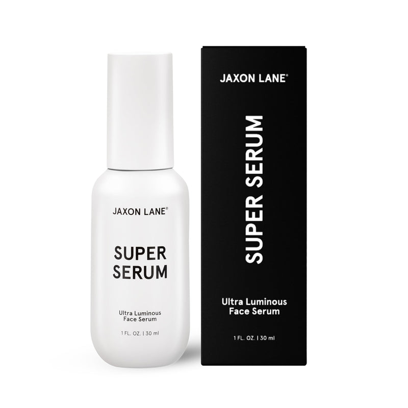JAXON LANE Super Serum Korean Face Serum for Men, 1 Pack | Vitamin C, Niacinamide, Hyaluronic Acid & Antioxidants Help Improve Uneven Texture & Dull-Looking Skin with Daily Skincare 1 Fl Oz (Pack of 1)