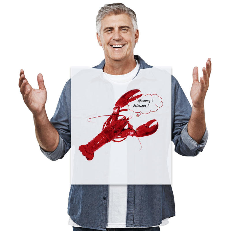 [Australia] - Nonley 30/50 PCS Crab Bibs for Adults, Disposable Lobster Bibs 23" Plastic Funny Bibs for Crab Feast Crawfish Funny Bibs-30 Pcs 