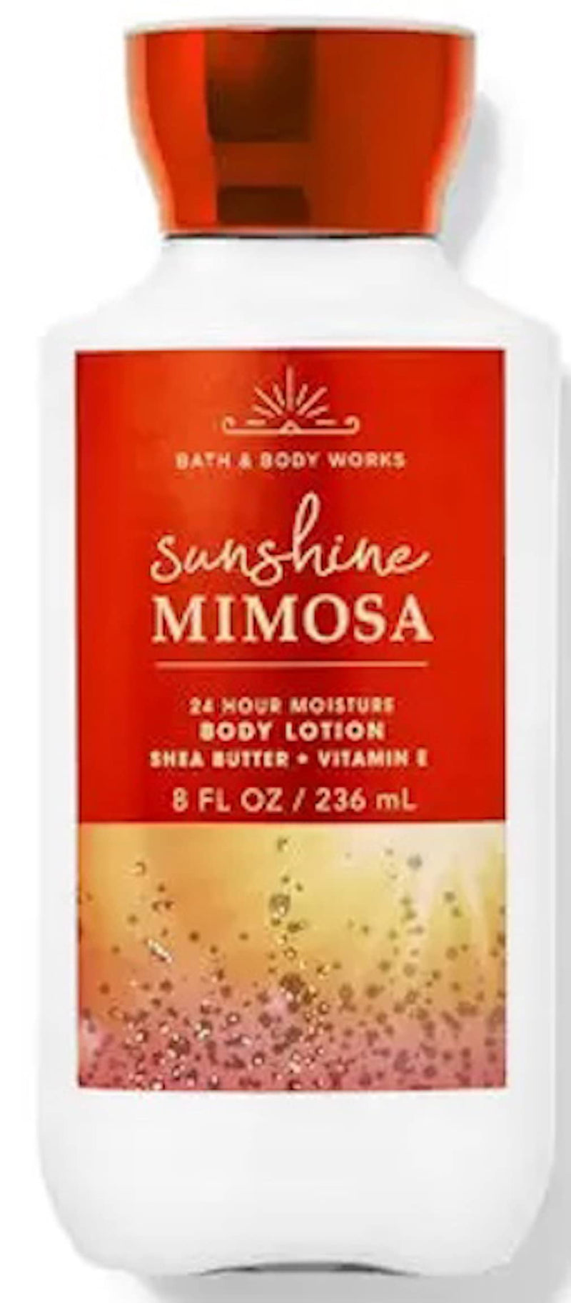 Bath & Body Works Bath and Body Works Sunshine Mimosa Super Smooth Lotion Sets Gift For Women 8 Oz (Sunshine Mimosa) 4 Fl Oz (Pack of 2)