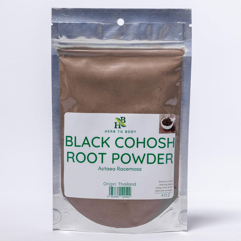 [Australia] - Black Cohosh Root Powder | Actaea Racemosa | Wildcrafted| 4oz 