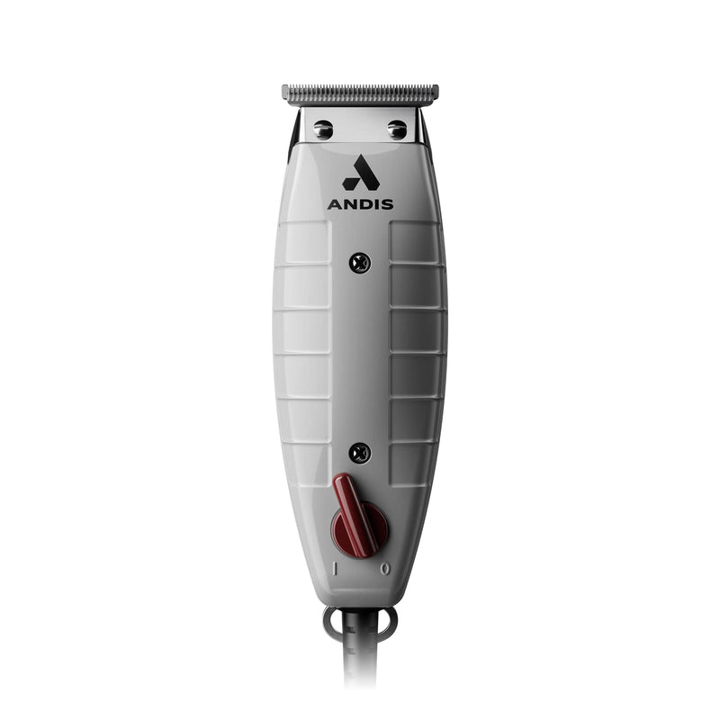 [Australia] - Andis 04780 Professional T-Outliner Beard & Hair Trimmer for Men with Carbon Steel T-Blade, Bump Free Technology – Corded Electric Beard Trimmer, GTO, Grey New T-Outliner 