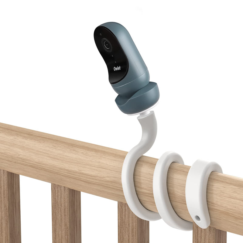 [Australia] - Crib Mount for Owlet Cam 2, Owlet Cam Smart Baby Monitor, Owlet Duo and Arlo Cameras (Twist Mount Bracket) Strip shape bracket 