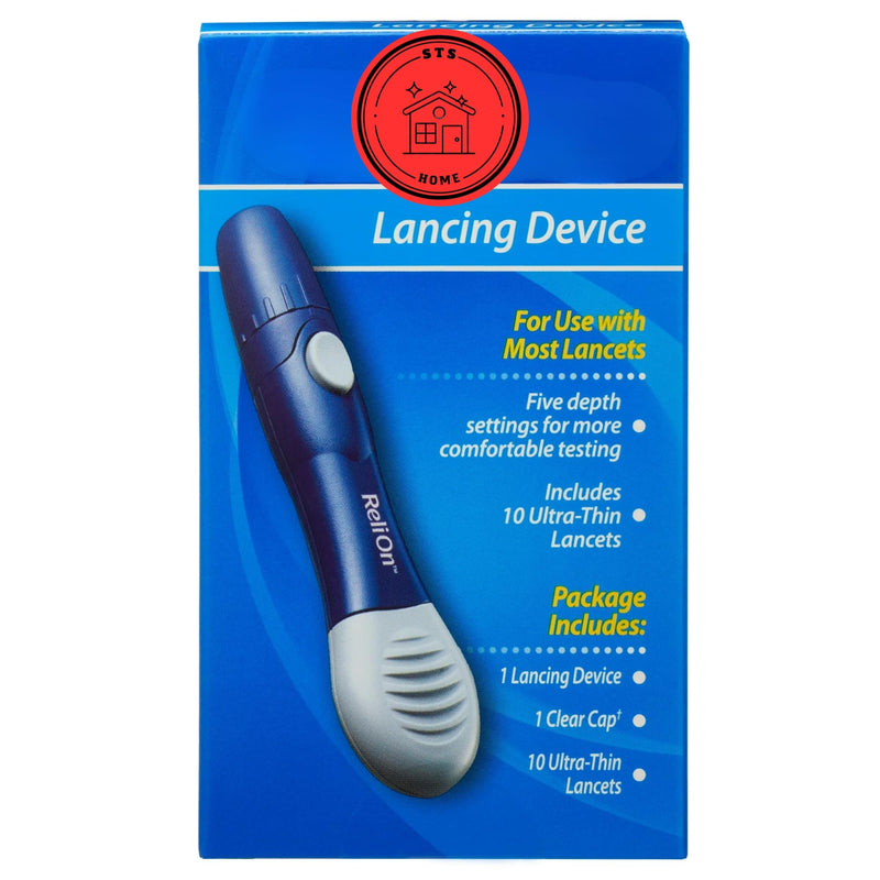 [Australia] - Lancing Device | Includes 10 Ultra-Thin Lancets + STS Sticker. 