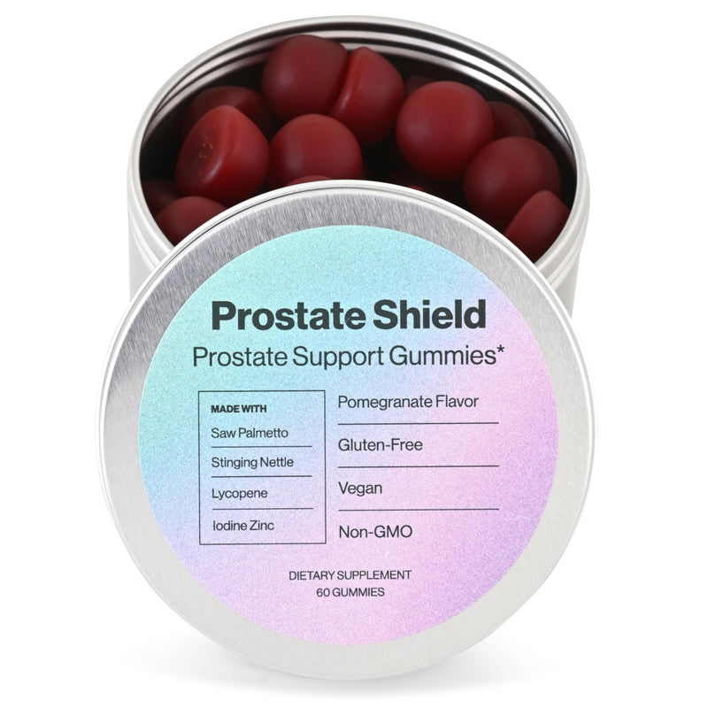 [Australia] - Prostate Shield Gummies - Men's Prostate Health Urinary with Saw Palmetto & Lycopene 
