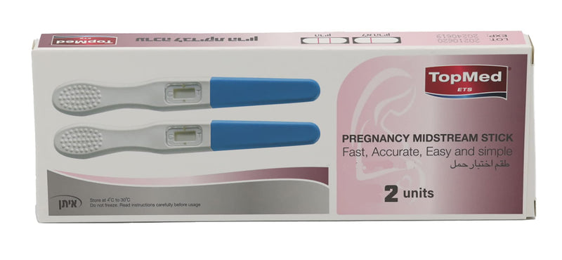Pregnancy Test Kits Individually Wraped Pregnancy Strips, Early Home Detection Pregnancy Test Kit, Clear HCG Test Results, Over 99% Accurate (2)