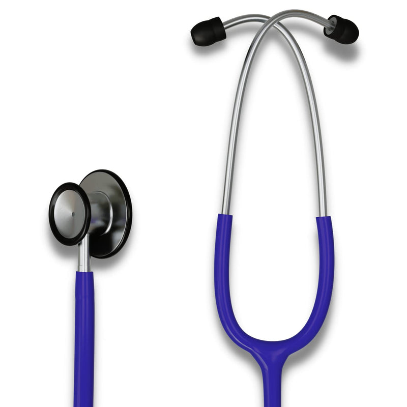 [Australia] - HCS Blue Stethoscope, Classic Lightweight - Dual Head, Medical Grade Stethoscopes for Nurses, Students, Home - 22 inch Tubing 