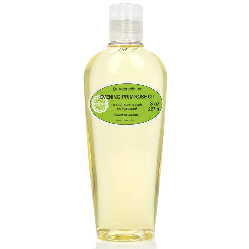 [Australia] - Dr Adorable - 8 oz - Evening Primrose Oil - 100% Pure Natural Organic Cold Pressed 8 Fl Oz (Pack of 1) 