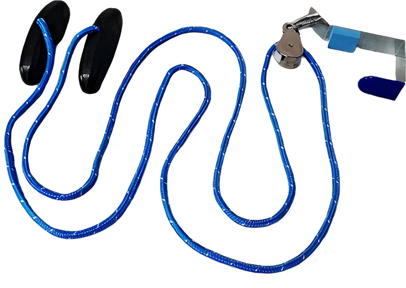 [Australia] - Therapist’s Choice® Shoulder Pulley, Over The Door, with Metal Door Bracket Attachment and Metal Pulley: includes Basic Exercise Guide 