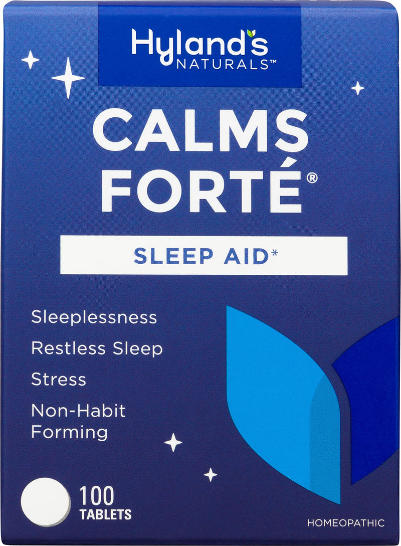 [Australia] - Hyland's Naturals Calms Forte Tablets, Natural Relief of Nervous Tension and Occasional Sleeplessness, 100 Count 