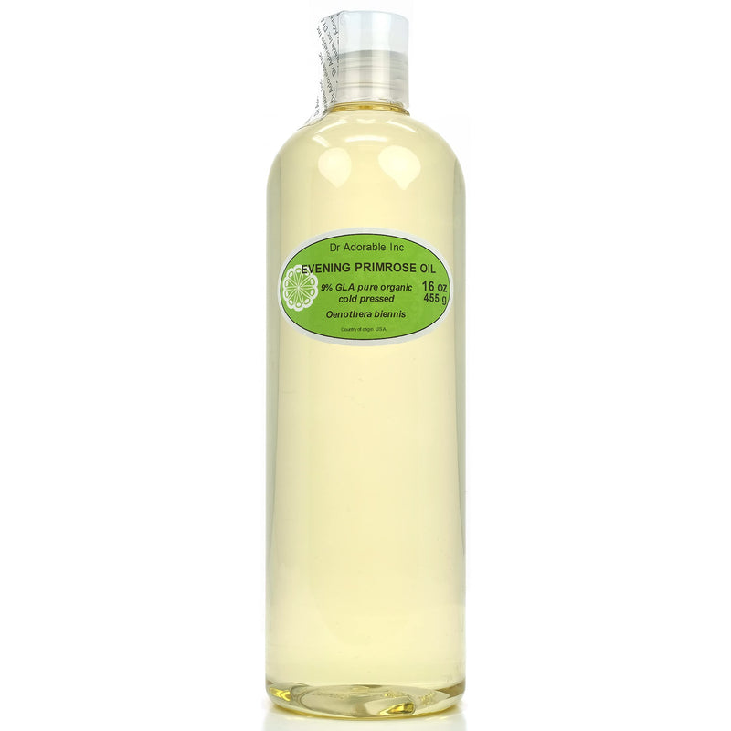 [Australia] - Dr Adorable - 16 oz - Evening Primrose Oil - 100% Pure Natural Organic Cold Pressed 