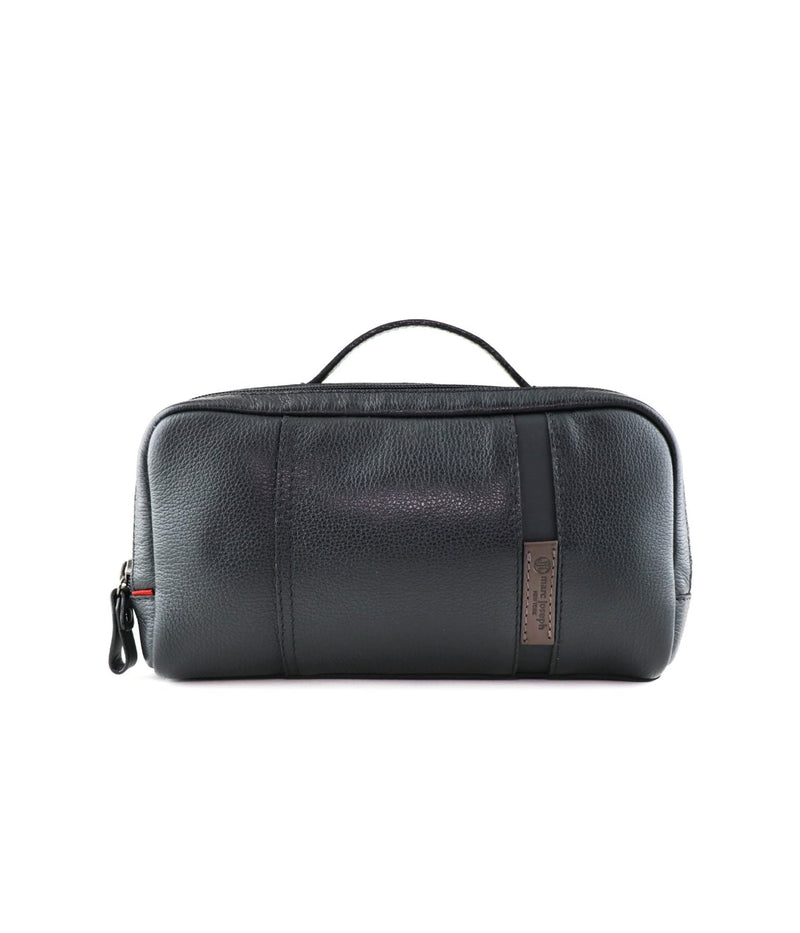 Marc Joseph New York Large Toiletry bag Black Grainy Calf One Size