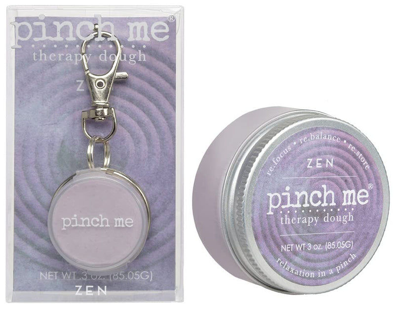 [Australia] - Pinch Me Therapy Dough Locket Combo - Holistic Aromatherapy Stress Relieving Putty – .3oz Clip-On Locket Scent + 3oz dough ZEN 