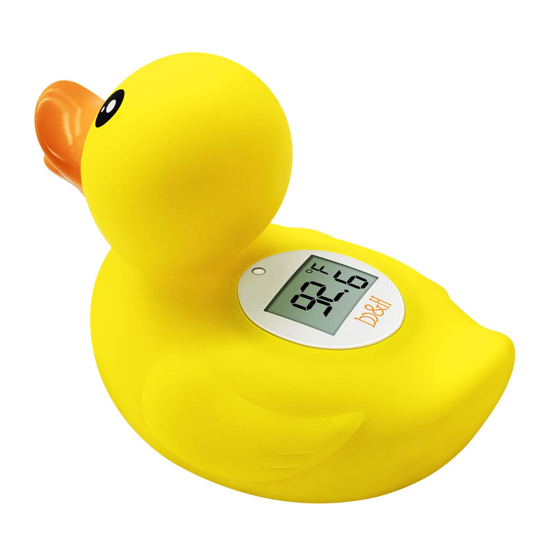 [Australia] - B&H Duck Baby Bath Thermometer, Digtal Tub Thermometer for Accurately Measuring Baby's Water Temperature, BPA Free, Toddlers Safety Floating Toy 