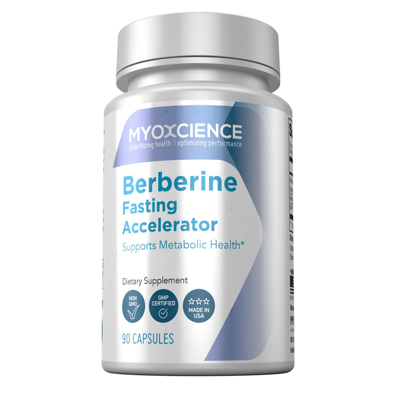 [Australia] - MYOXCIENCE Berberine Fasting Accelerator: Berberine HCL with ALA (Alpha Lipoic Acid) and Biotin, Capsule 