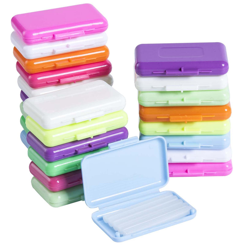 24 Pack Colorful Orthodontic Wax Dental Wax for Braces Wearer 24 Pack