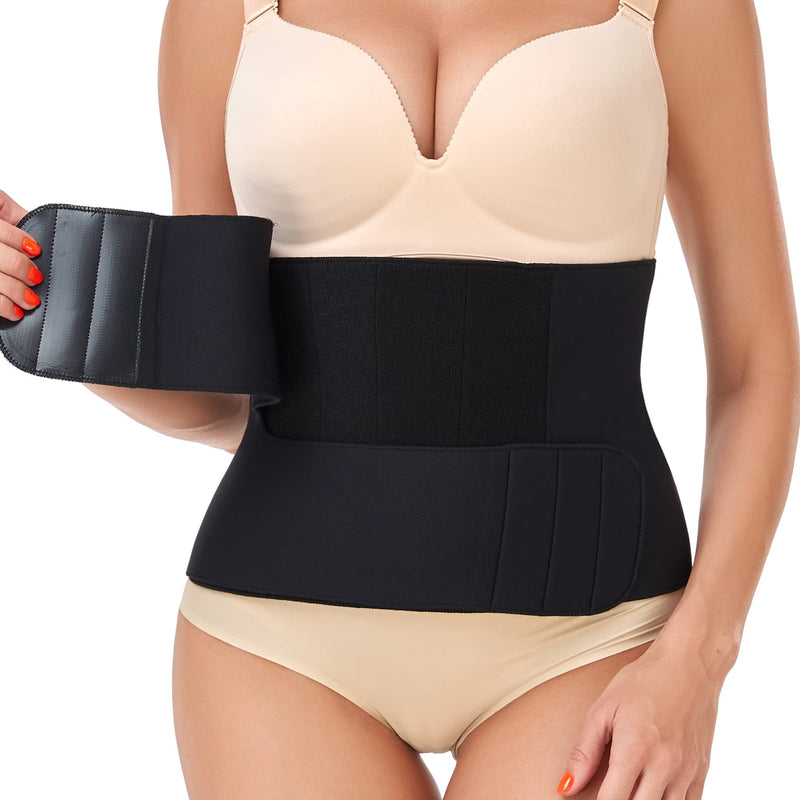 Abdominal Binder Post Surgery Tummy Tuck after Hysterectomy Stomach Waist Compression Wrap Small