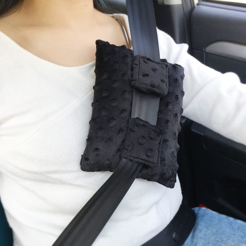 [Australia] - Little Port Pillow Heart Surgery Pillows for Chemo Port After Open Heart Surgery Recovery Gifts Bypass Pacemaker Must Haves Protector Cushion Minky Dot Black 