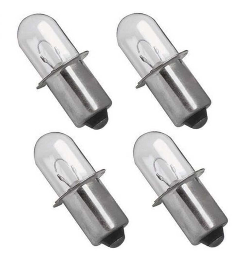 [Australia] - MaxLLTo 4 Pack Replacement 18 Volt Flashlight Xenon Bulb for Ryobi 18V P700 FL1800 P703 P704 Cordless Worklights 