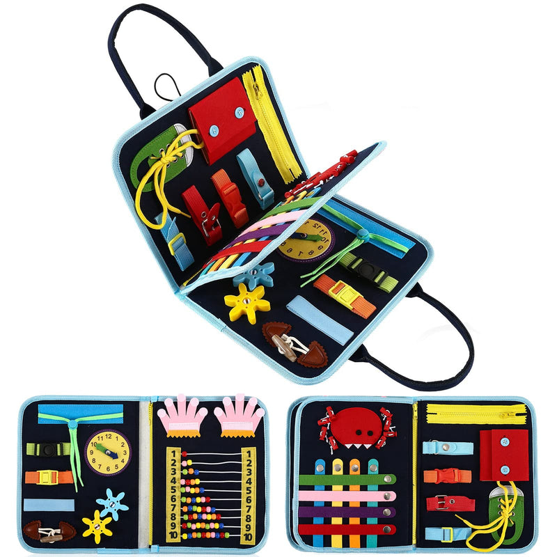 [Australia] - Fidget Blanket for Adults with Dementia,Dementia Activities for Seniors,Alzheimers Dementia Products for Elderly,Toddler Busy Board,Fidget Toys,Autism Sensory Toys for Autistic Children. 