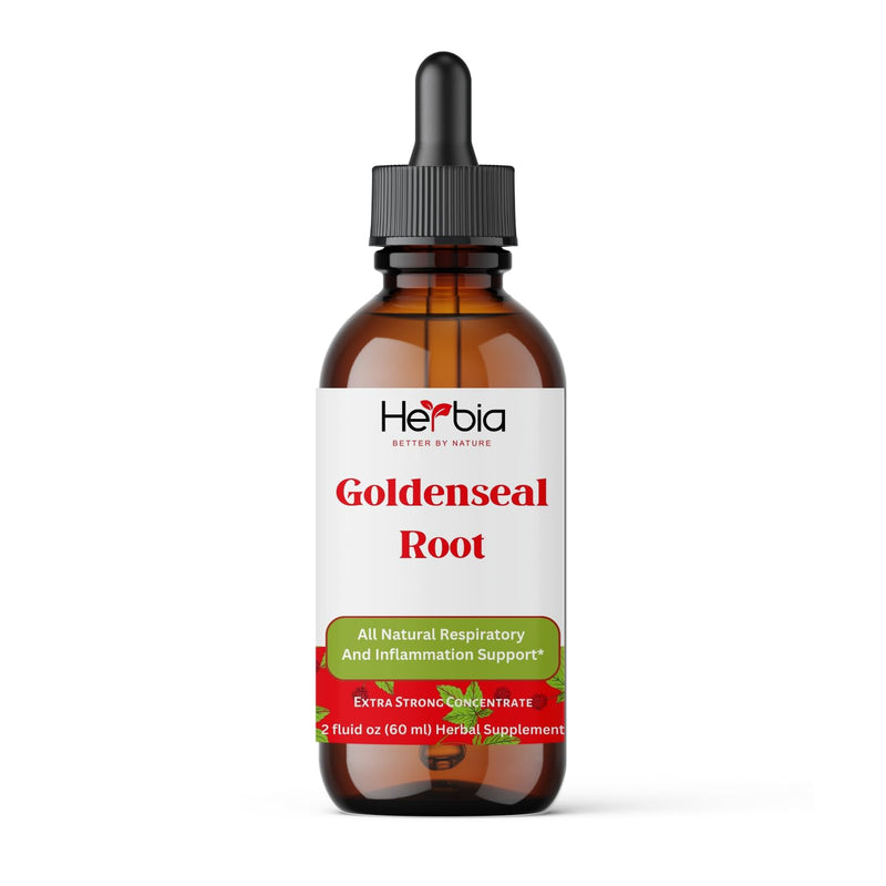 [Australia] - Organic Goldenseal Root Supplement-Boost Immunity, Antioxidants, Liquid Alcohol Extract, 2 Fluid oz (60 ml) 